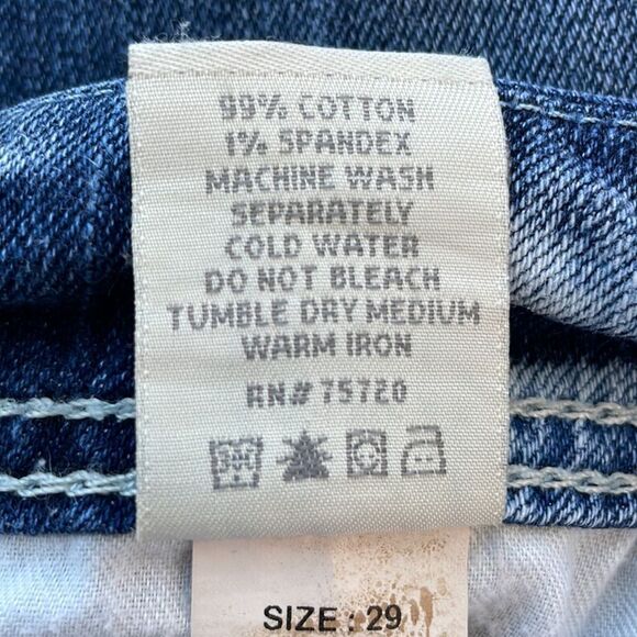 BKE Mid Rise Dakota Capri/Crop Jeans. Size 29. - Picture 13 of 14
